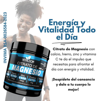 VitalMag 500 | Recarga tu energía en solo un vaso.