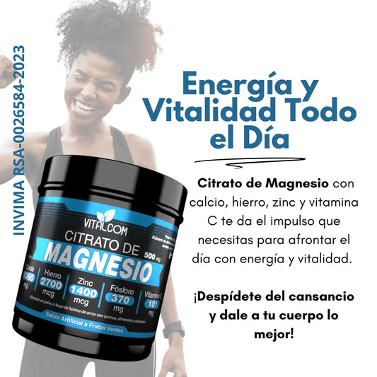 VitalMag 500 | Recarga tu energía en solo un vaso.
