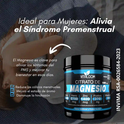 VitalMag 500 | Recarga tu energía en solo un vaso.